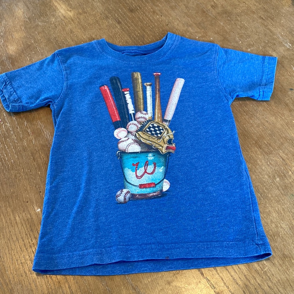 Wes & Willy baseball tee